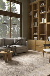 Asterlane Traditional Light Brown & Dark Brown Color Rug - Asterlane